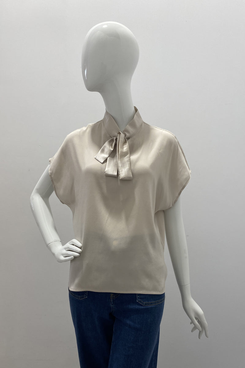 Max Volmary Short-Sleeve Blouse