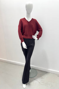 Raffaello Rossi 506212-9947K-680 Pantalon évasé Doro Tabacco