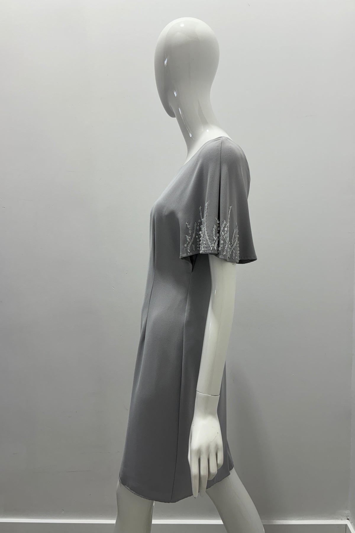 Vera Mont Cape Sleeve Dress