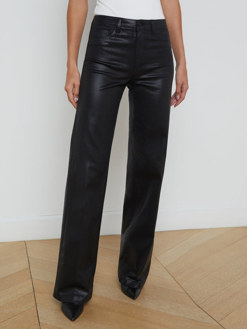 L'Agence Clayton Coated Pant