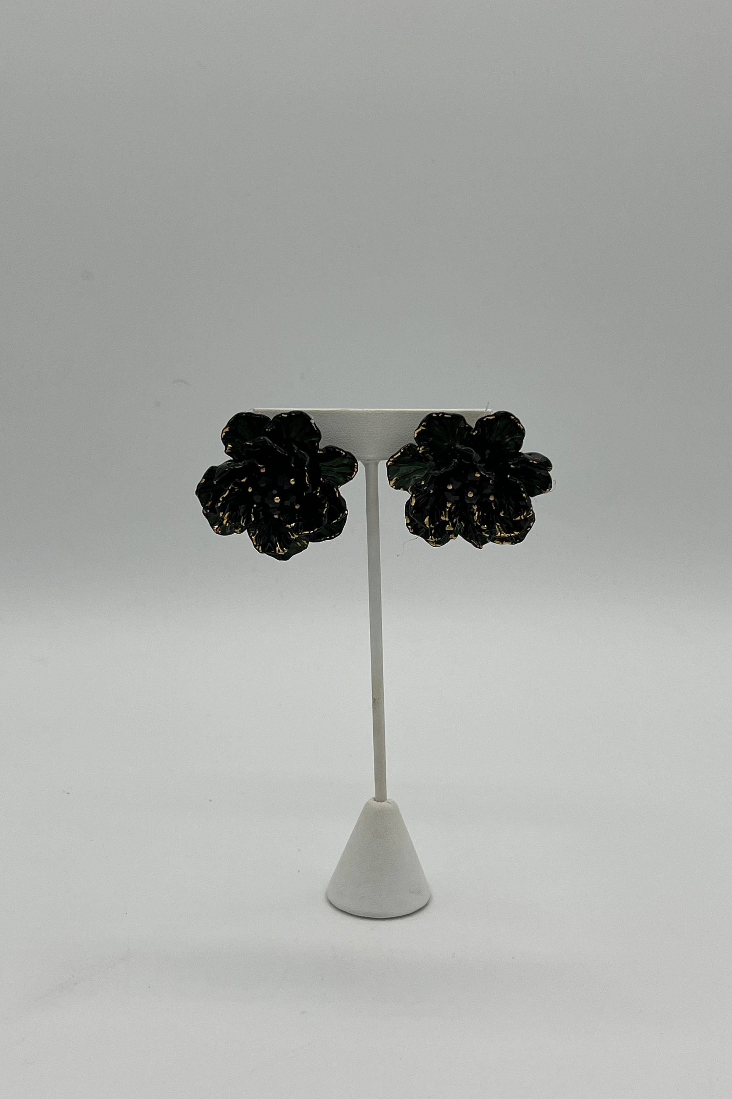 Boucles d'oreilles florales Ombre