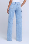 L'Agence Brooklyn Utility Wide Leg Jean