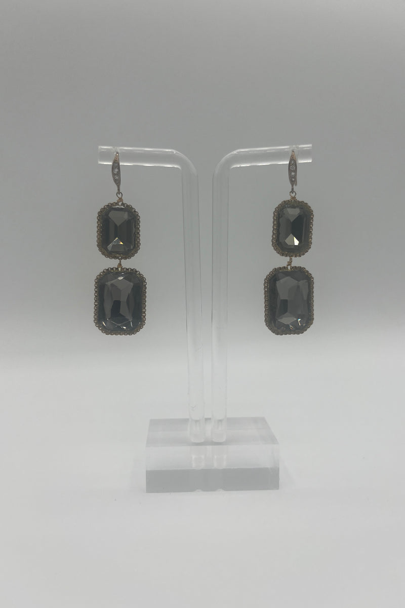 Thiea Two Rectangle Earrings