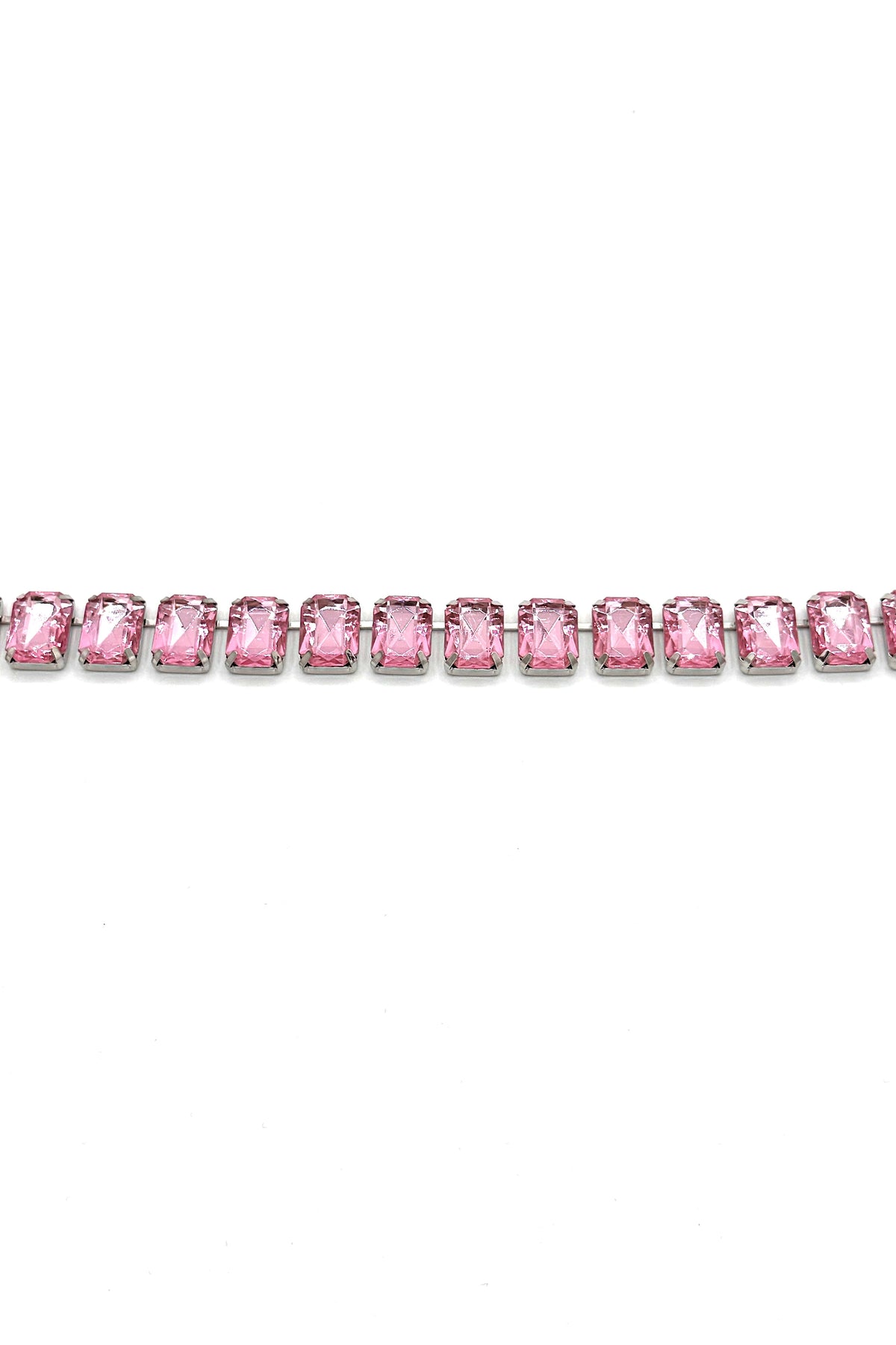 Tres Chic Gemstone Necklace Pink