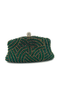 Tres Chic Pochette de soirée verte