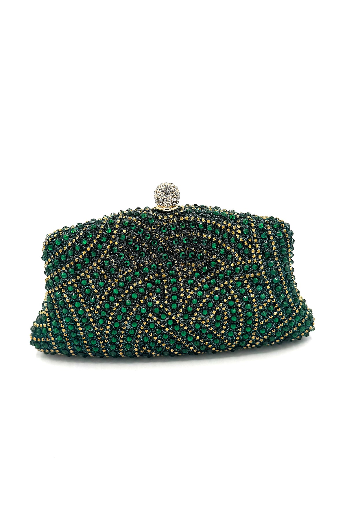 Tres Chic Pochette de soirée verte