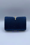 URetro Rectangular Rhinestone Evening Clutch