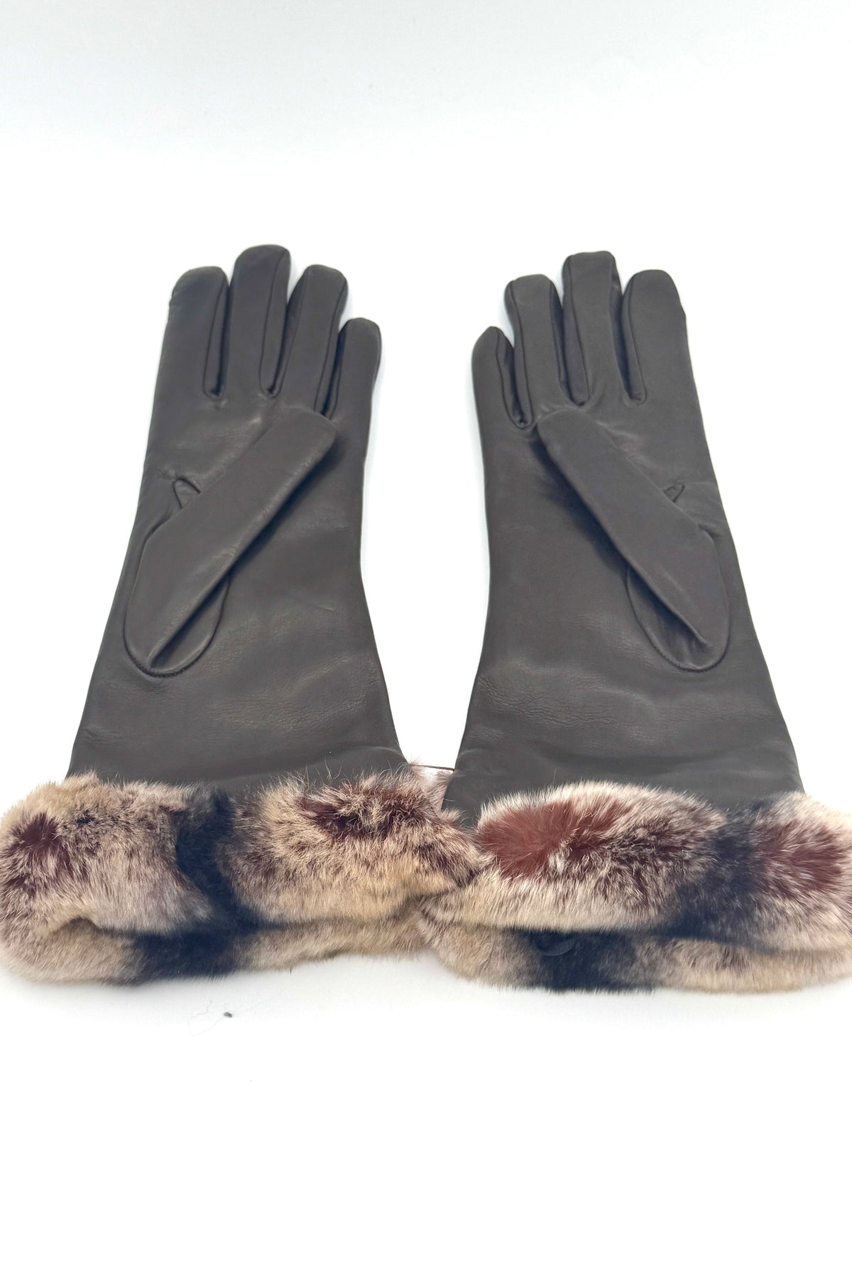 Cinzia Rocca Gloves Tobacco