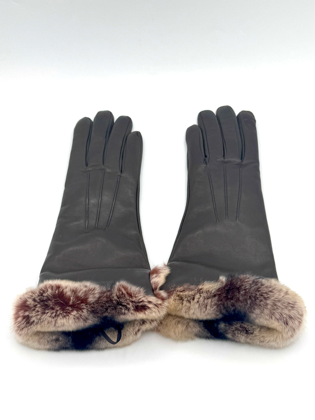 Cinzia Rocca Gloves Tobacco