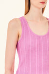 Liu Jo Metallic Sleeveless Top