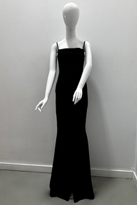 Greta Constantine Kipp Spaghetti Strap Flounce Gown