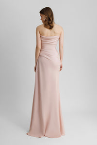 Gemy Maalouf Beaded Strapless Gown