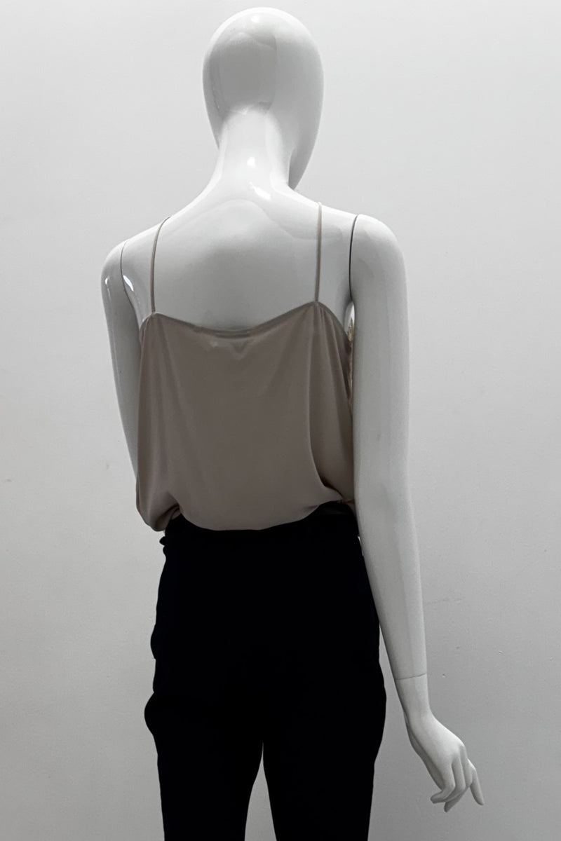 Marella Spuma Silk Camisole With Lace Details