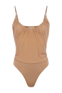 L'Agence Gelina Ruched Bodysuit