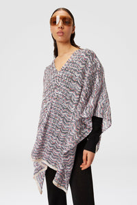 Missoni Chevron Knit Poncho