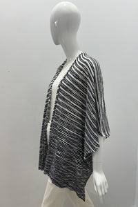 Missoni Striped Knit Poncho