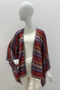 Missoni Zig Zag Knit Poncho