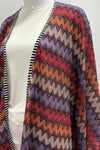 Missoni Zig Zag Knit Poncho