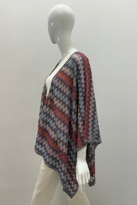 Missoni Zig Zag Knit Poncho