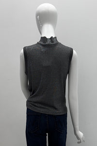 Purotatto Metallic Tank Top