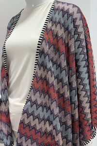 Missoni Zig Zag Knit Poncho