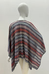 Missoni Zig Zag Knit Poncho