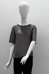 Purotatto Metallic Round Neck T-Shirt