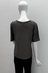 Purotatto Metallic Round Neck T-Shirt