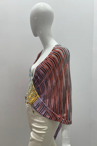 Missoni Infinity Striped Poncho Top