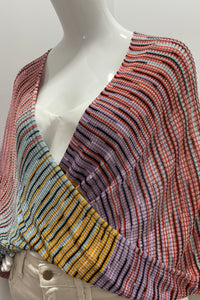 Missoni Infinity Striped Poncho Top