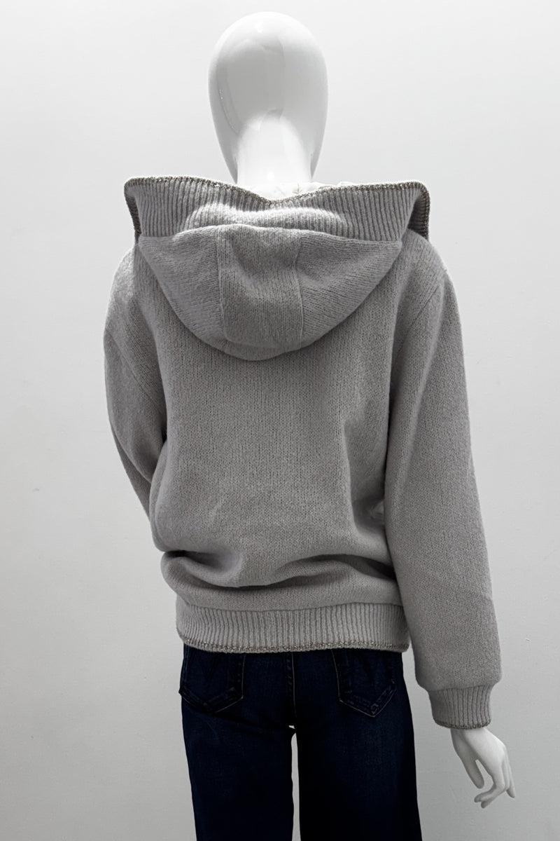 Tonet Outwear Zipper Hoodie Coat