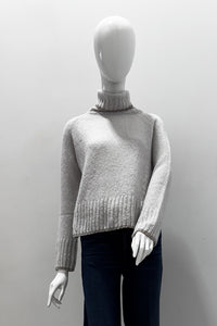 Tonet Turtleneck Sweater With Lurex Trim