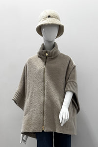 Cinzia Rocca Zipper Cape