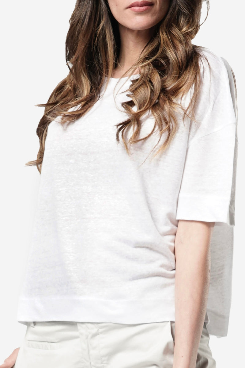 NotShy Linen Oversized T-Shirt