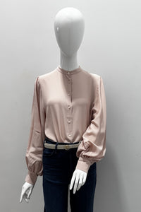 Émanou Alexandra Silk Blend Relaxed Fit Blouse