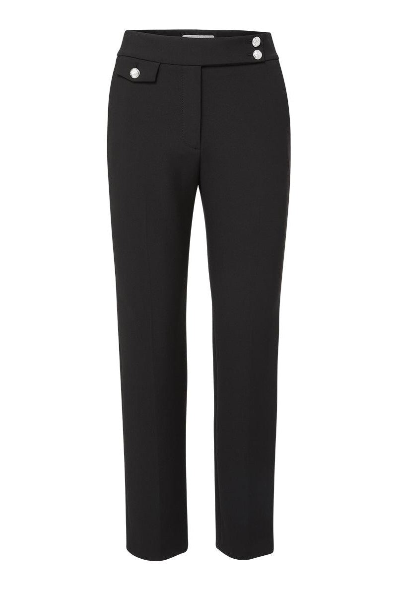 Veronica Beard Renzo Pant Black Silver