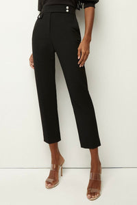 Veronica Beard Renzo Pant Black Silver