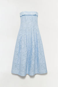 Robe mi-longue en jacquard Simkhai Valeria