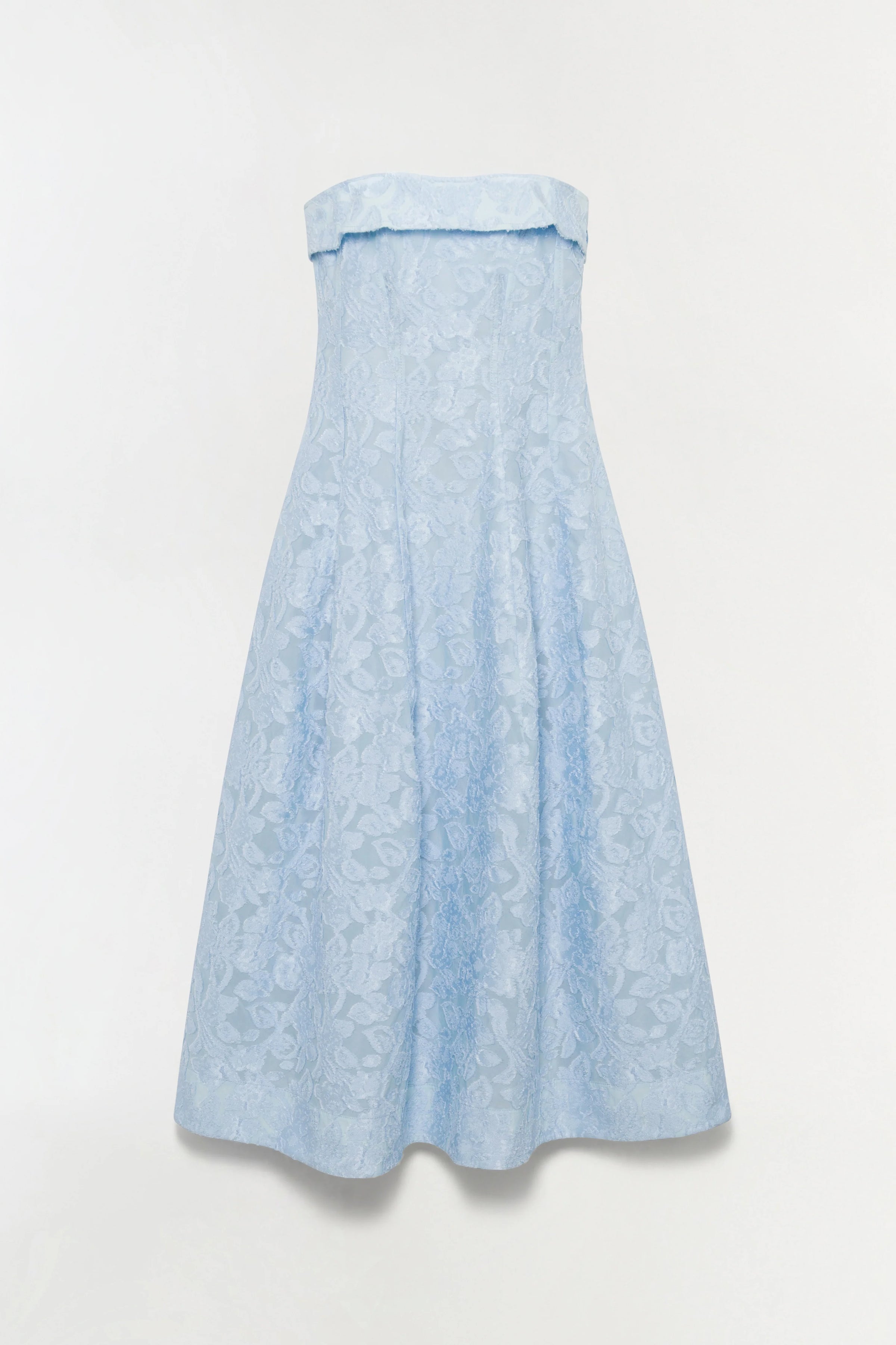 Robe mi-longue en jacquard Simkhai Valeria