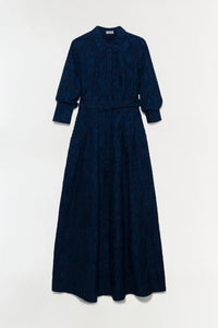 Simkhai Courtney L/S Belted Gown