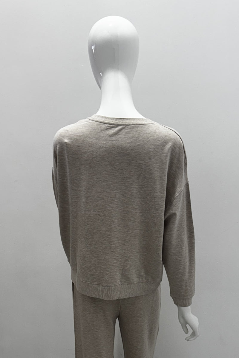 Majestic Filatures French Terry Long Sleeve Crewneck