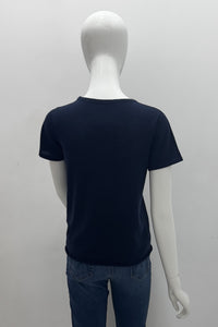 Majestic Filatures Cashmere Short Sleeve Crewneck T-Shirt