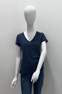 Majestic Filatures Deluxe Cotton V-Neck Tee