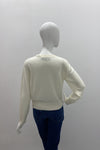 Repeat Short Sleeve Cashmere Rib Knit Sweater