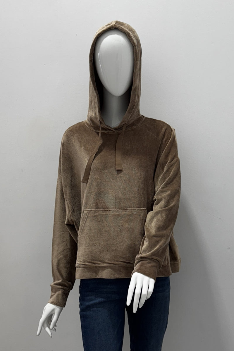 Majestic Filatures Velour Hoodie