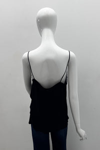 Marella Spuma Silk Camisole With Lace Details (pls add navy pic)