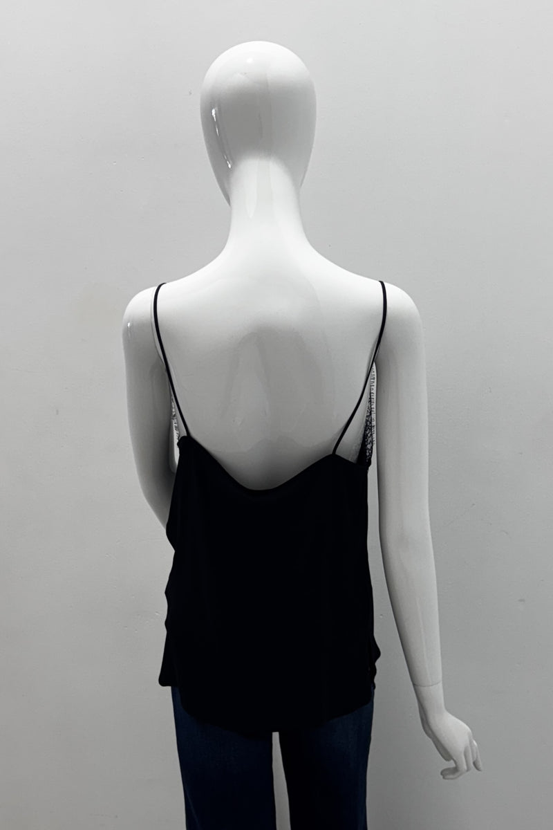 Marella Spuma Silk Camisole With Lace Details (pls add navy pic)