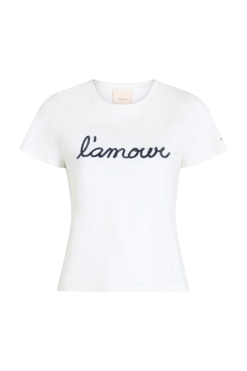 Cinq à Sept Shrunken L'amour Tee