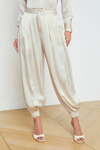 L'Agence Pure-Silk Palmer Pant