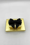 Crystal Bow Pin